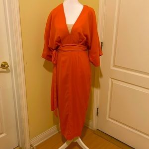 ASOS, size US 4, Orange.